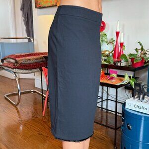 Dior - Black Pencil Skirt
